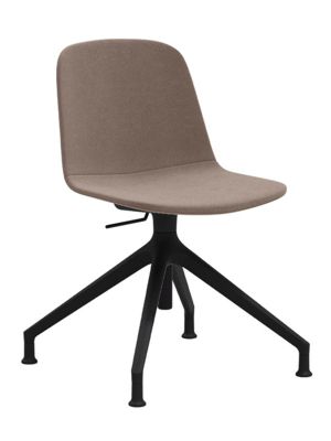 Loria side shell for upholstery gas version on trestle base with glides